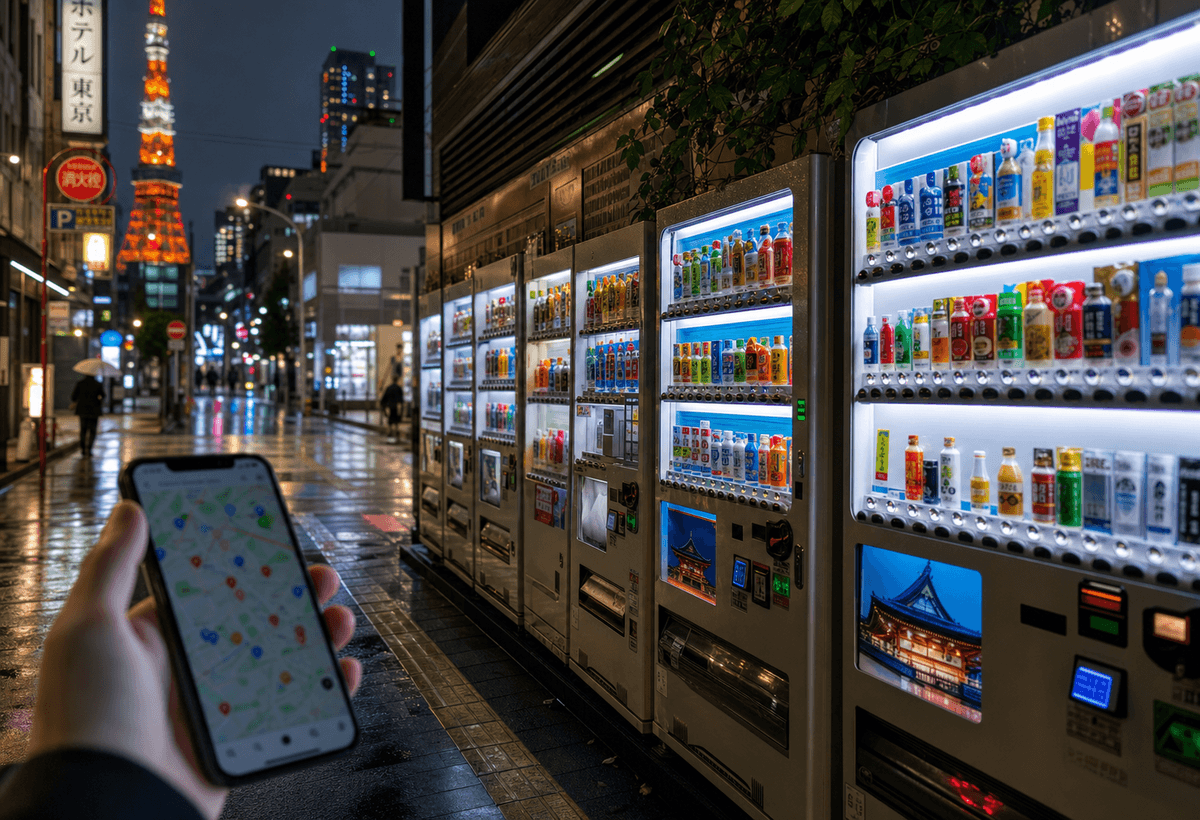 Vending Machine Finder project visual