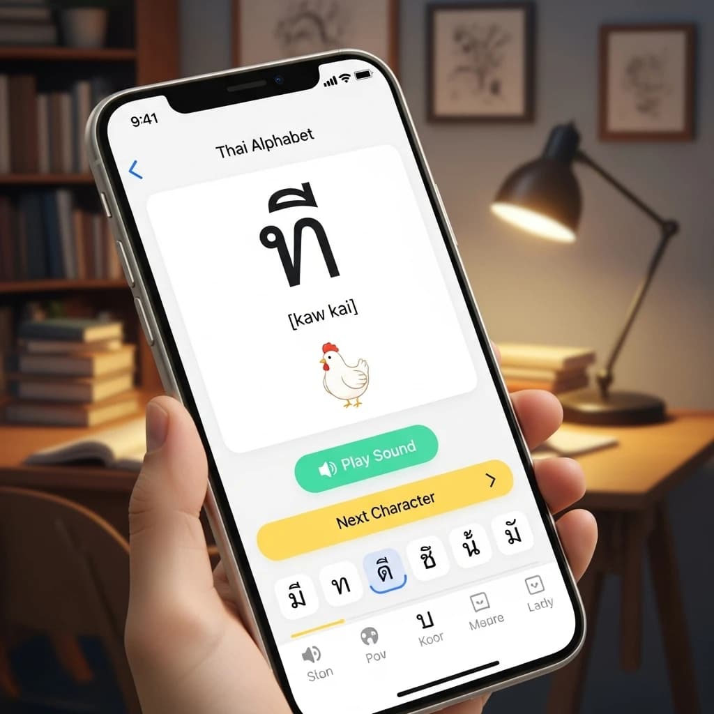 Thai Alphabet App